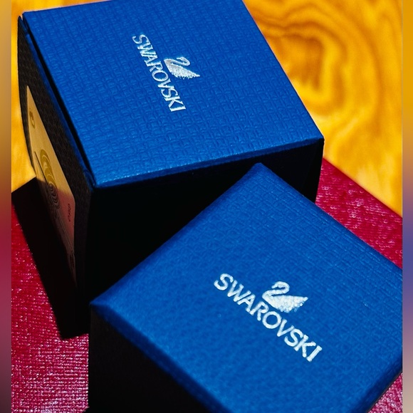 SWAROVSKI RING IN ROSE GOLD - Picture 1 of 7